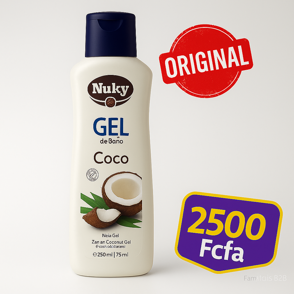 Gel de Bain Nuky Coco (750 ml)