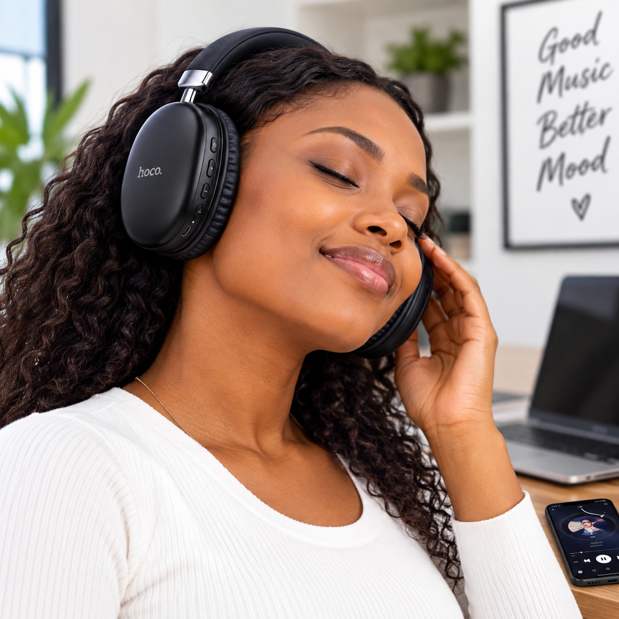 Hoco – Casque sans fil V5.3