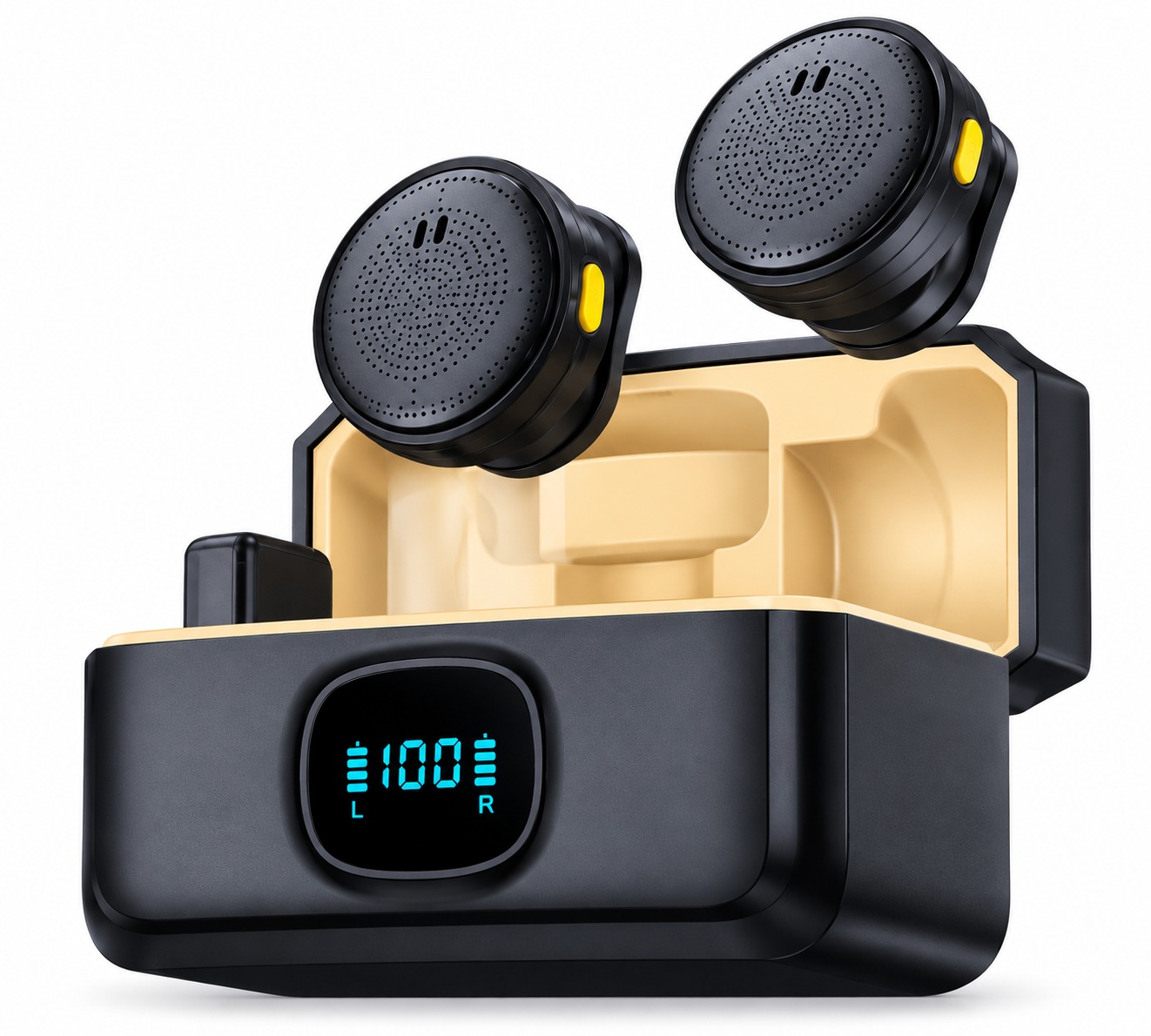 Microphone sans fil 2.4G – Idéal pour créateurs de contenu