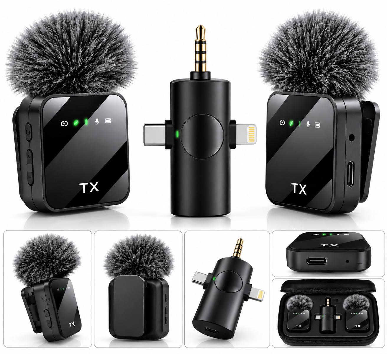 Kit de micros-cravates sans fil