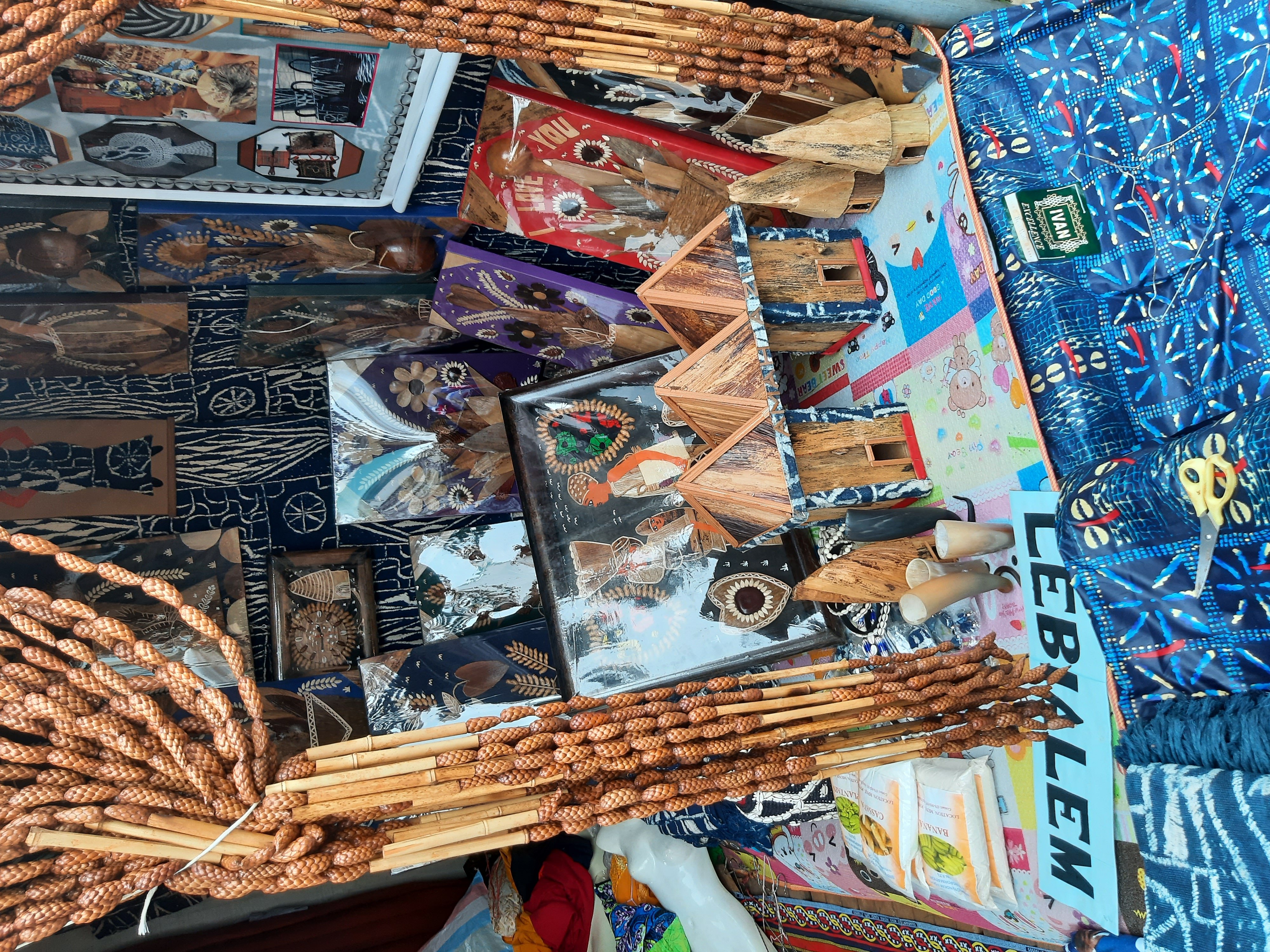 Judith kems and craft:traditional pictures,traditional beads,necklace,horns ,traditional dresses and horse tail,traditional hurts all in plant fibres