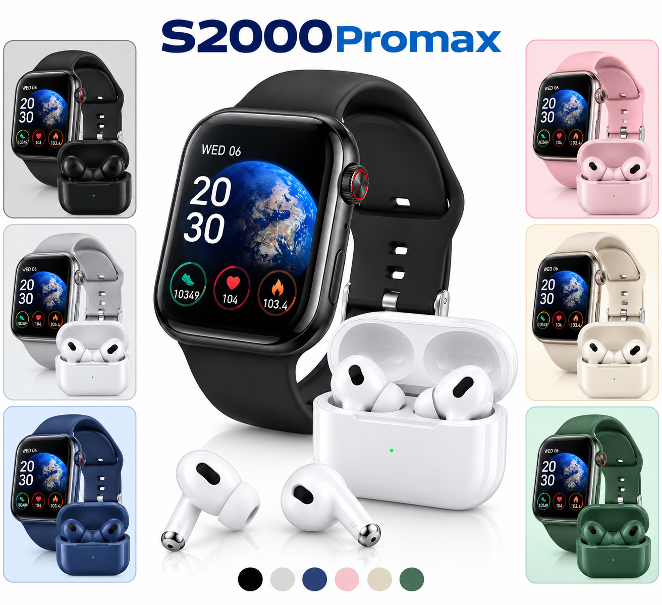 S2000 Promax – Technologie complète au poignet et dans vos oreilles
