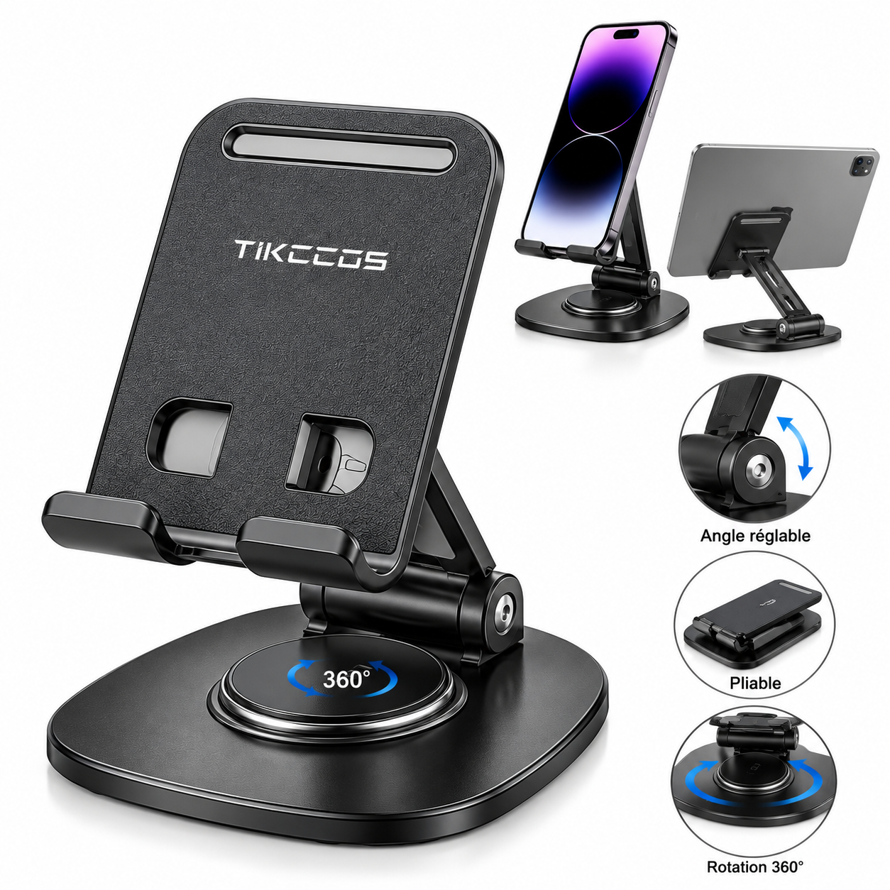 Support téléphone pliable TIKCCOS