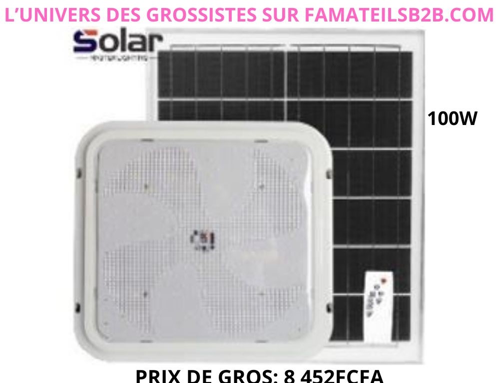 Plafonnier solaire