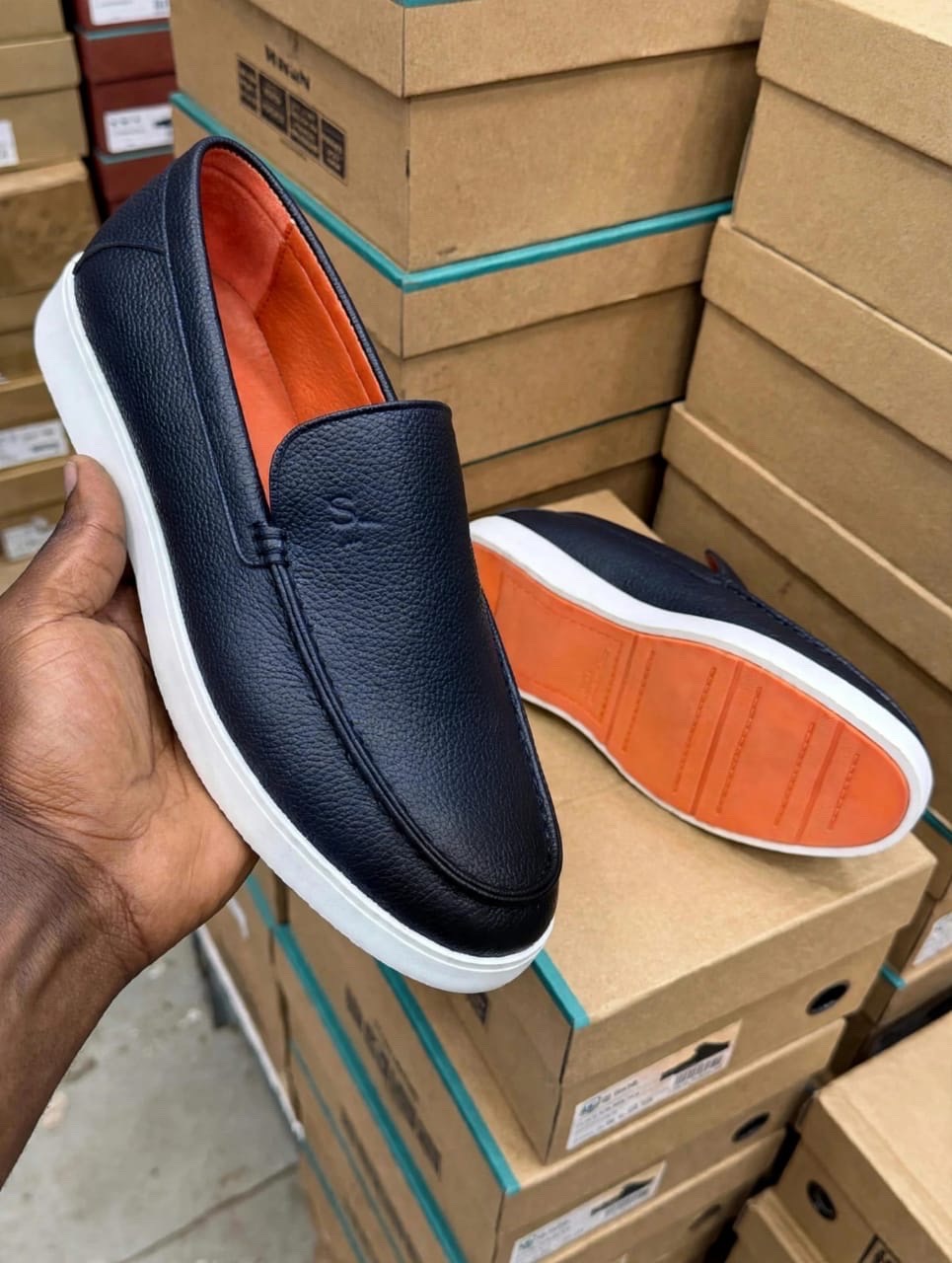 chaussure de Marque Santoni