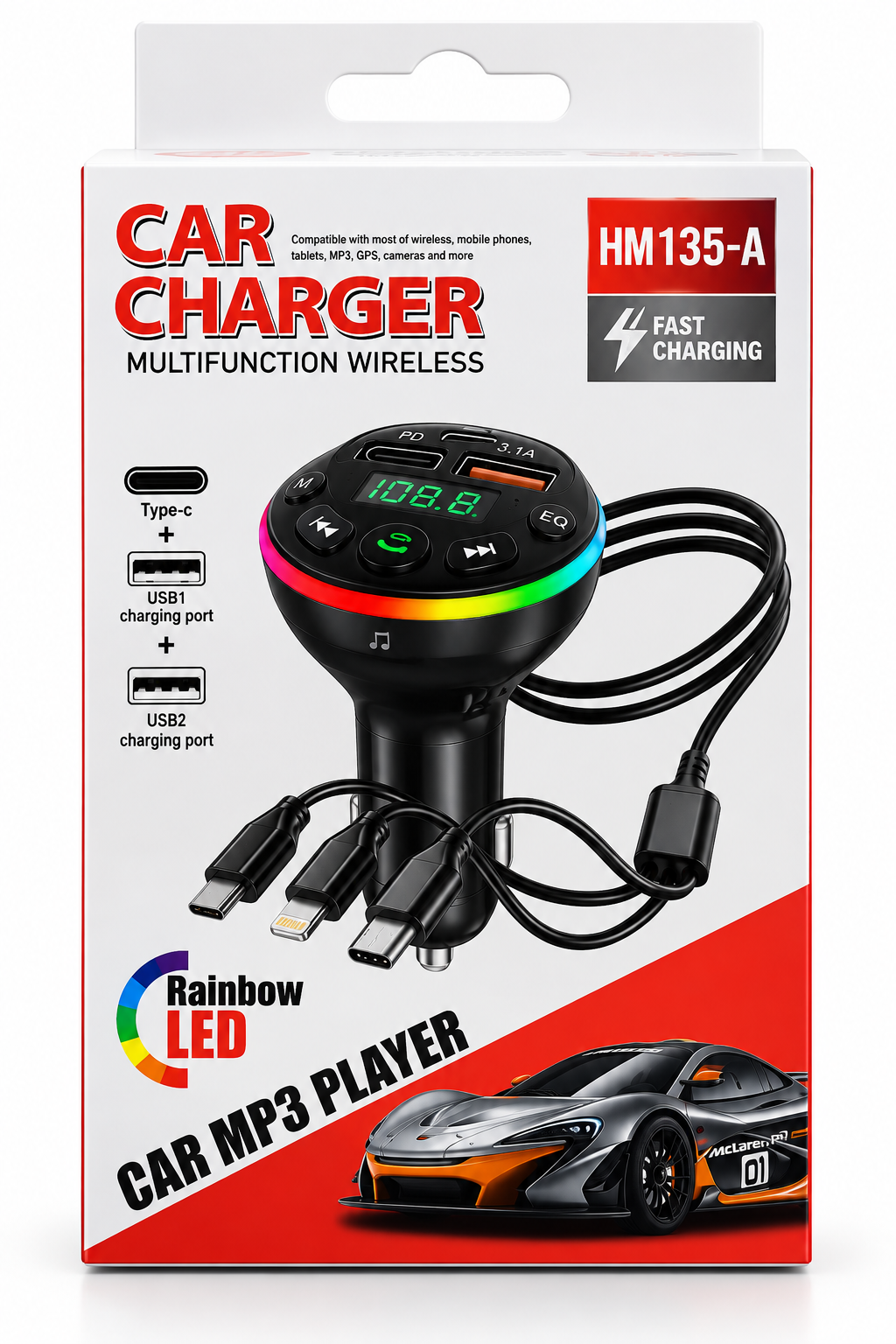 FM Car Kit – Transmetteur FM sans fil