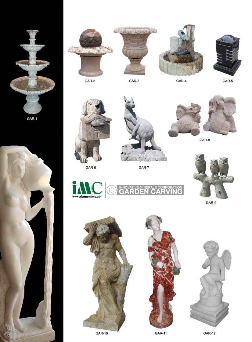 Stone carvings	