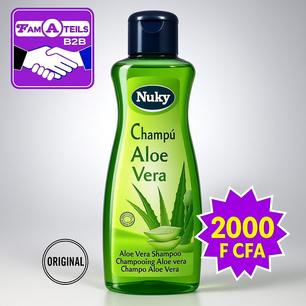 Shampoing Nuky à l'aloe vera (Original)