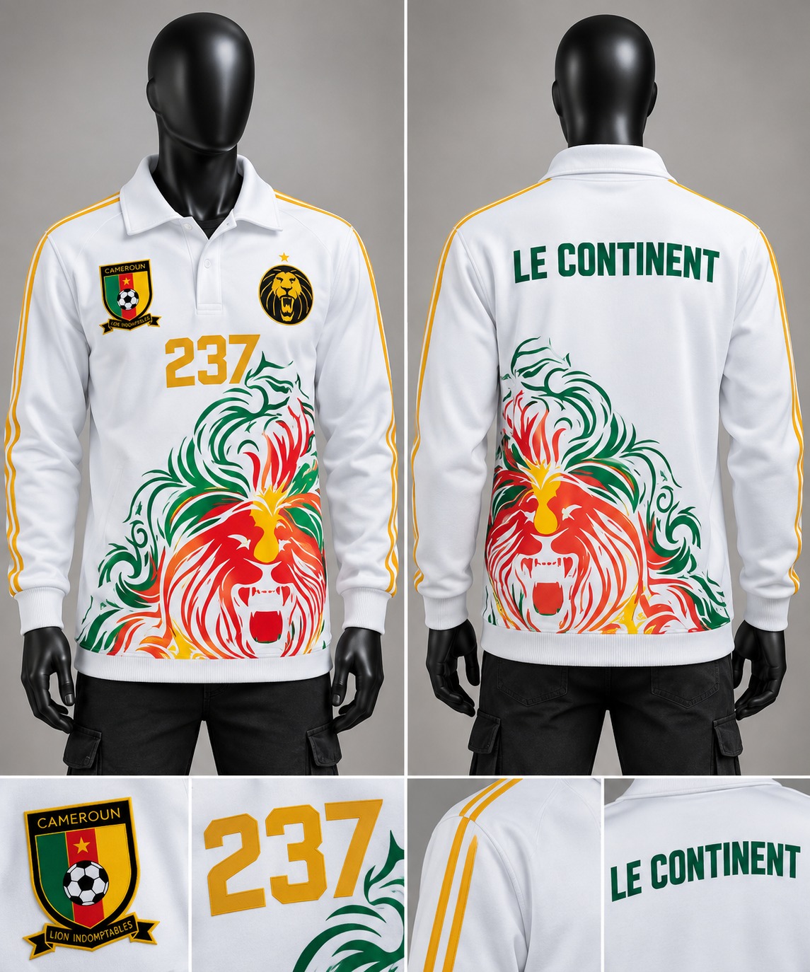 POLO LIONS INDOMPTABLES DU CAMEROUN