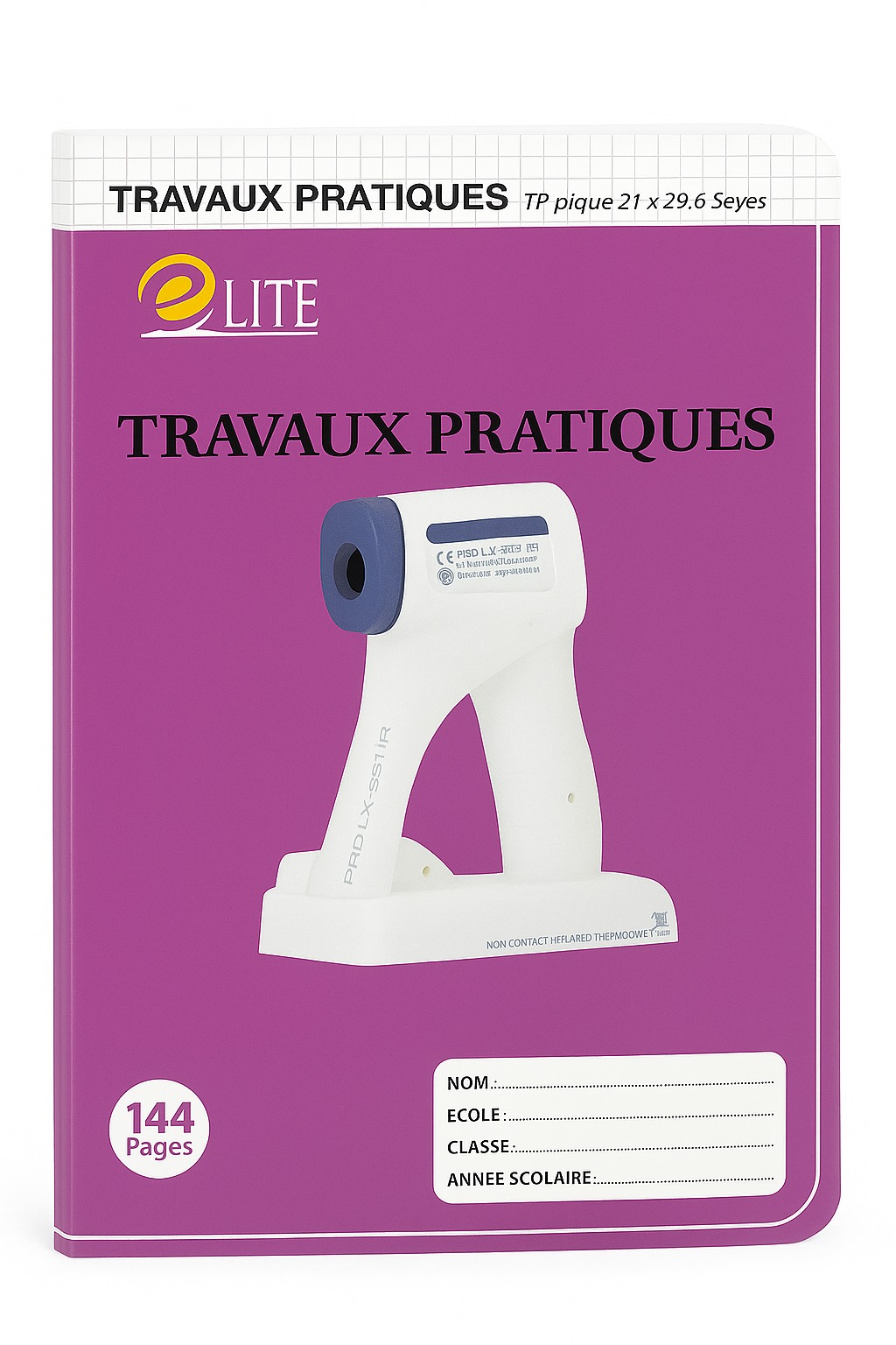 Cahier ELITE Travaux Pratiques – 144 Pages