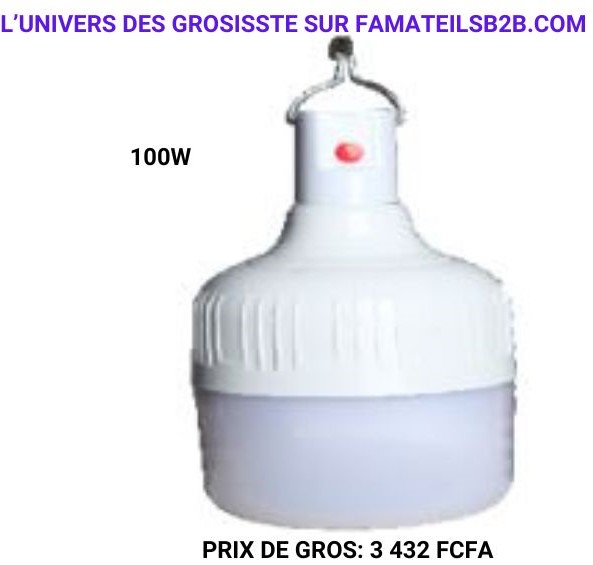 Ampoule solaire (Comprend un panneau solaire et télécommande)