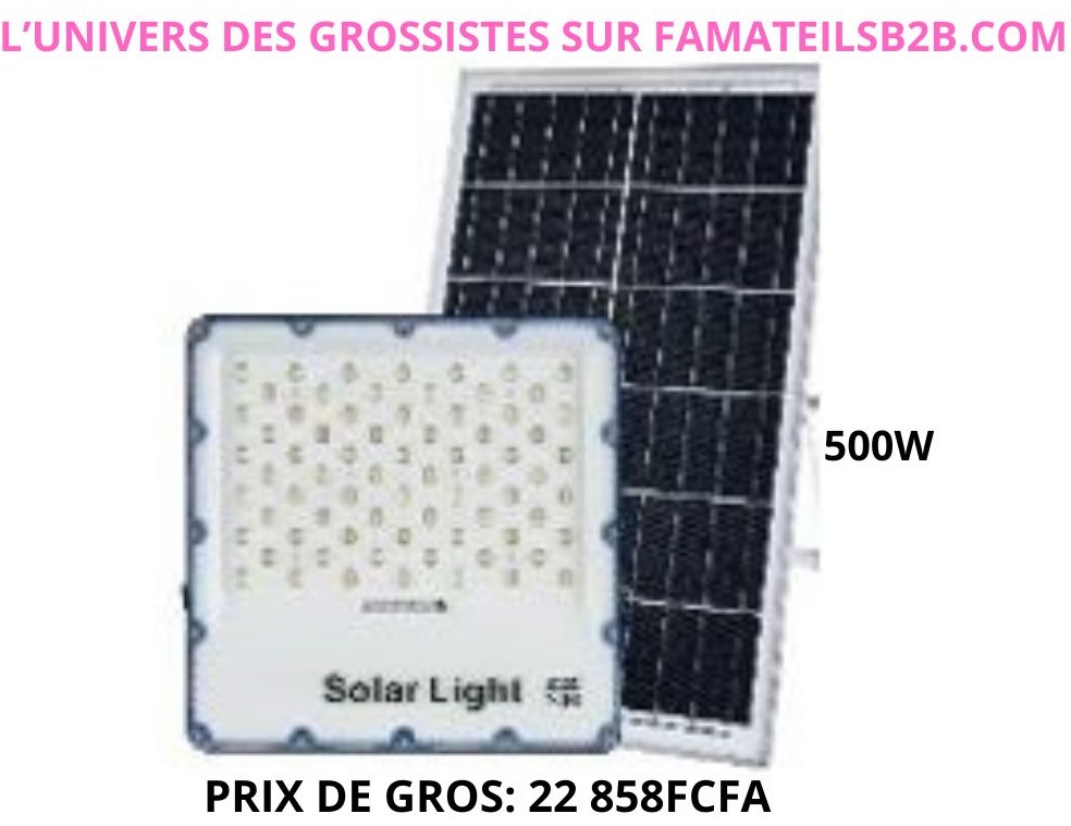 Projecteur solaire en aluminium