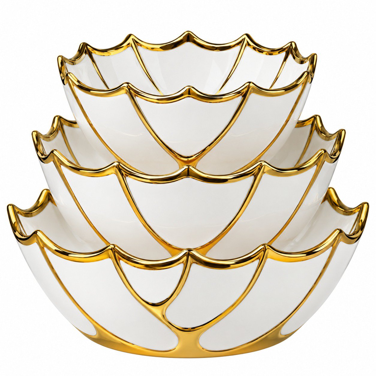 ensemble assiettes de luxe