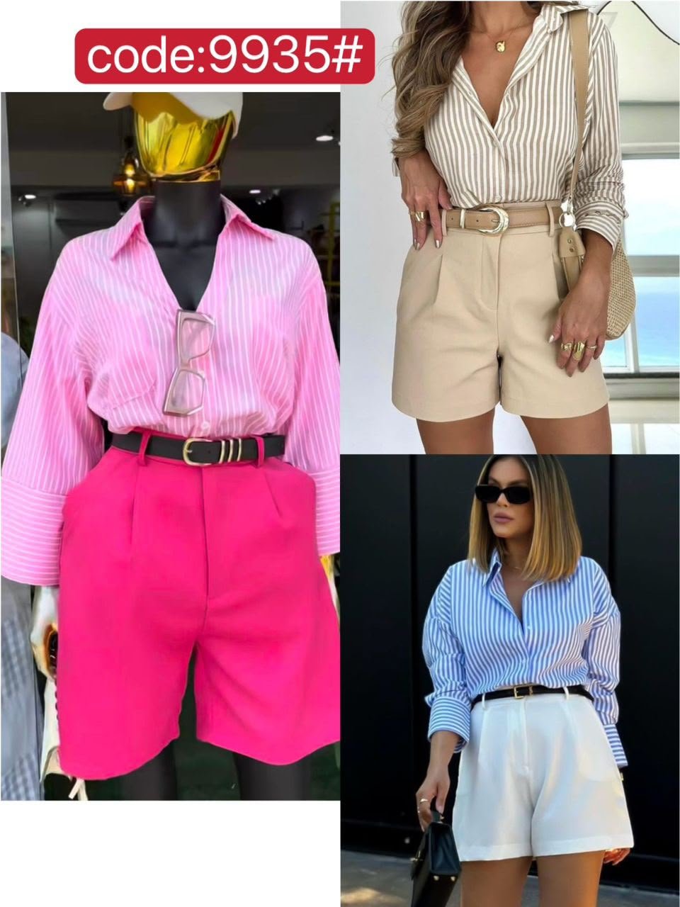 Babouches et talons Femme, vêtements et sacs en mains