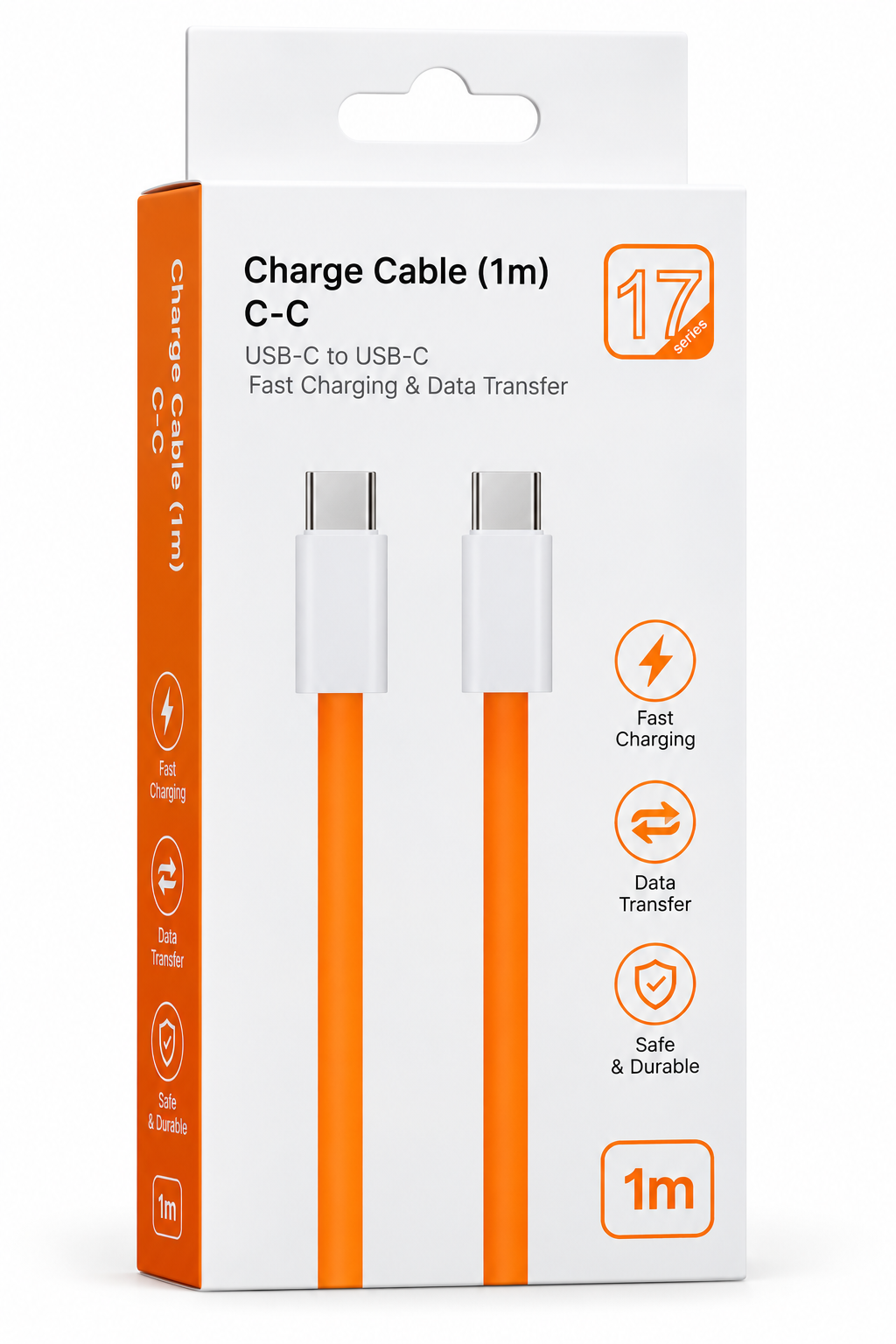 Câble phantom USB-C vers USB-C (1 m)