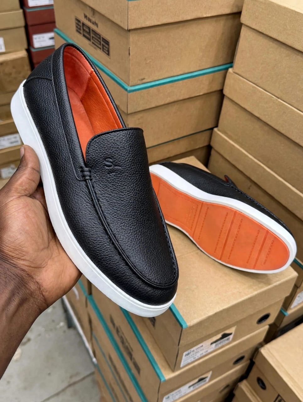 chaussure de Marque Santoni