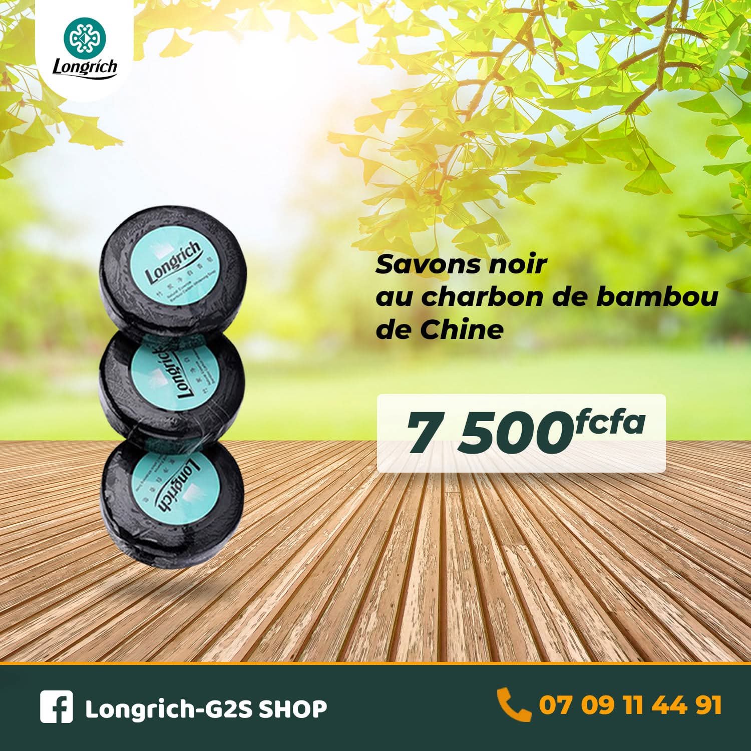 Pâte dentifrice longrich bio 200g