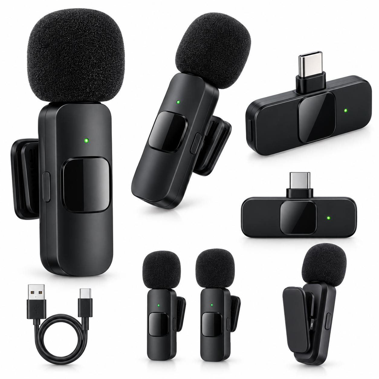 ?? Micros-cravates sans fil – Audio clair et mobilité professionnelle