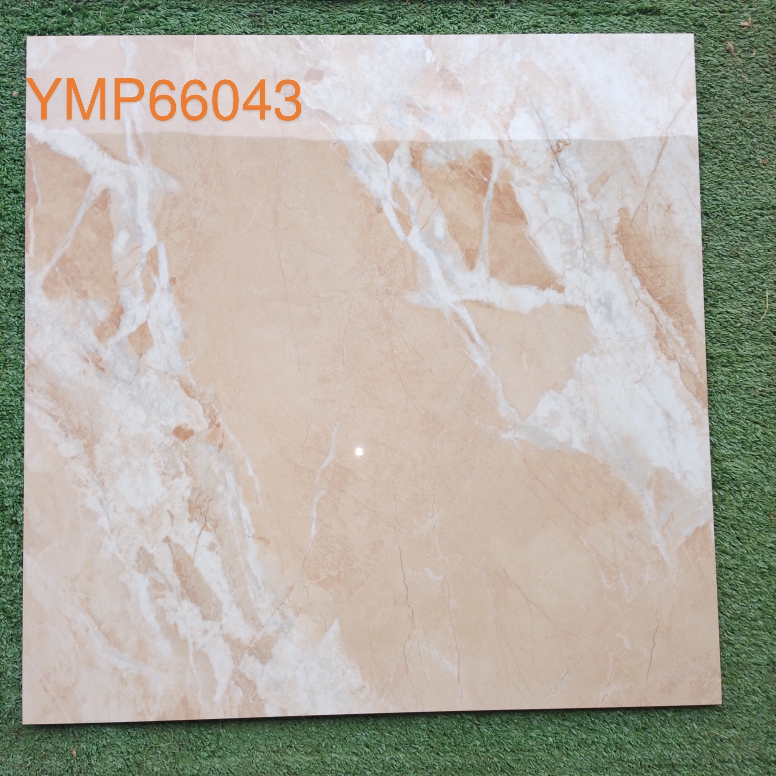 YMP66043 | Luxurious Polished Porcelain Tile | 60x60 cm