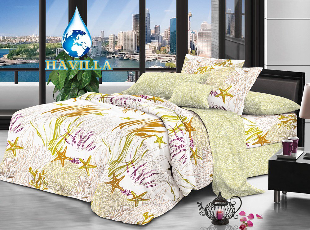 draps avec couette