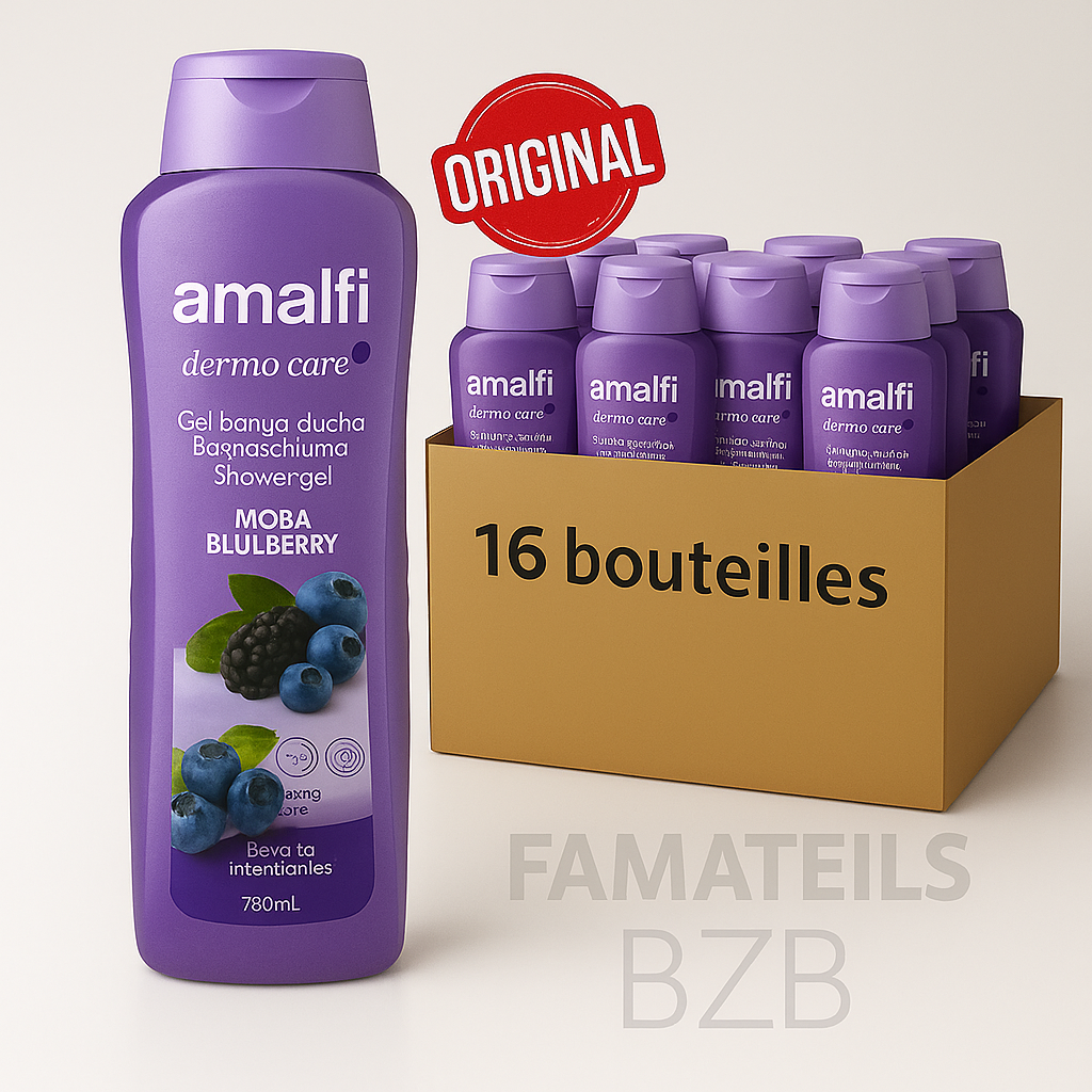 Gel Douche Amalfi – MORA BLUEBERRY (Carton)