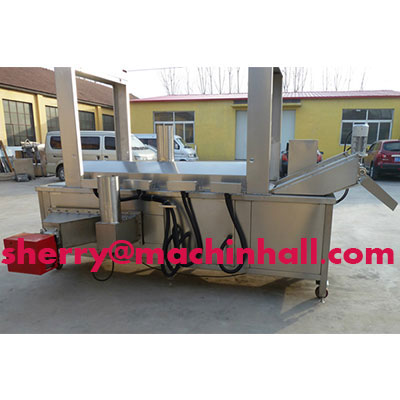 Chicken legs frying machine|Pork skin fryer machine|Meat frying machine automatic 