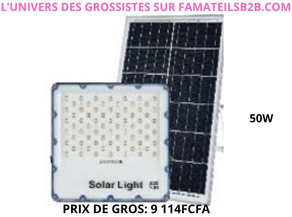 Projecteur solaire en aluminium
