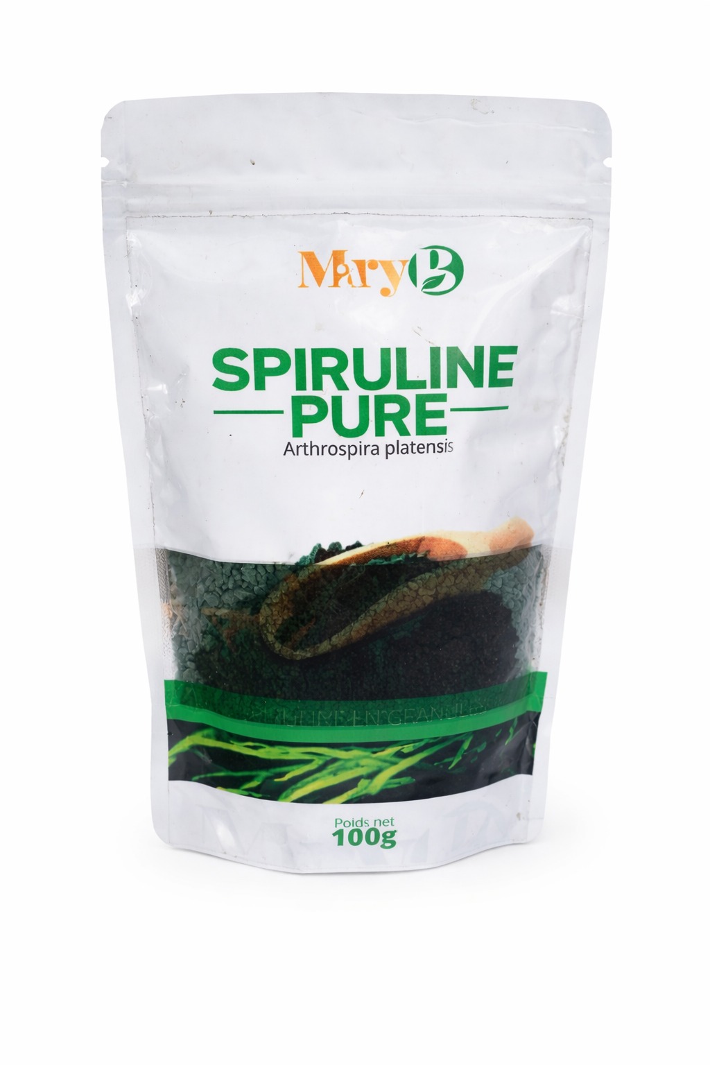 Spiruline Pure Mary B – Super-aliment naturel & concentré de vitalité 