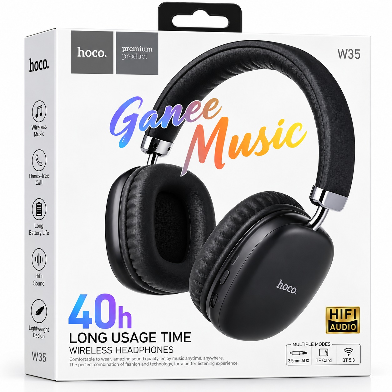 Hoco – Casque sans fil V5.3