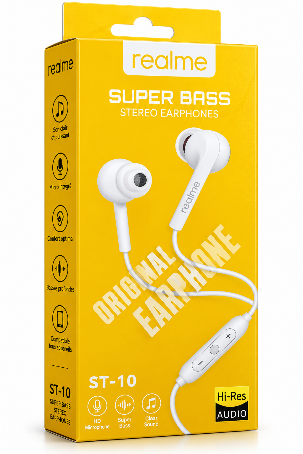 Écouteurs Realme ST-10 Super Bass