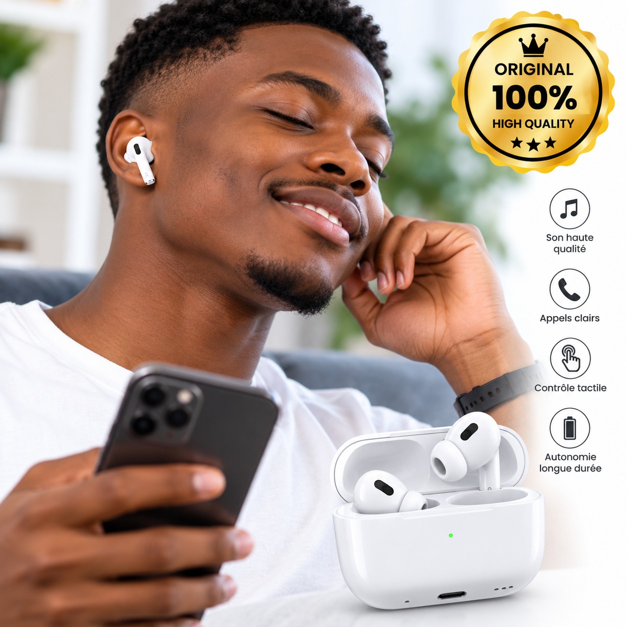 AirPods Pro 2? génération – Boîtier de charge MagSafe USB-C