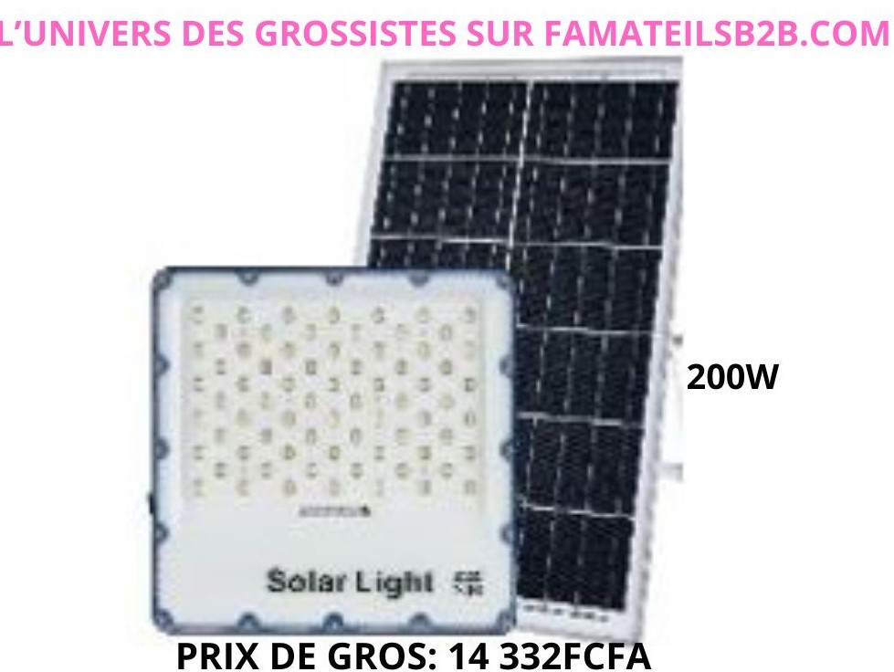 Projecteur solaire en aluminium