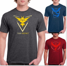 men wear Pokemon Go men short T shirt appearl