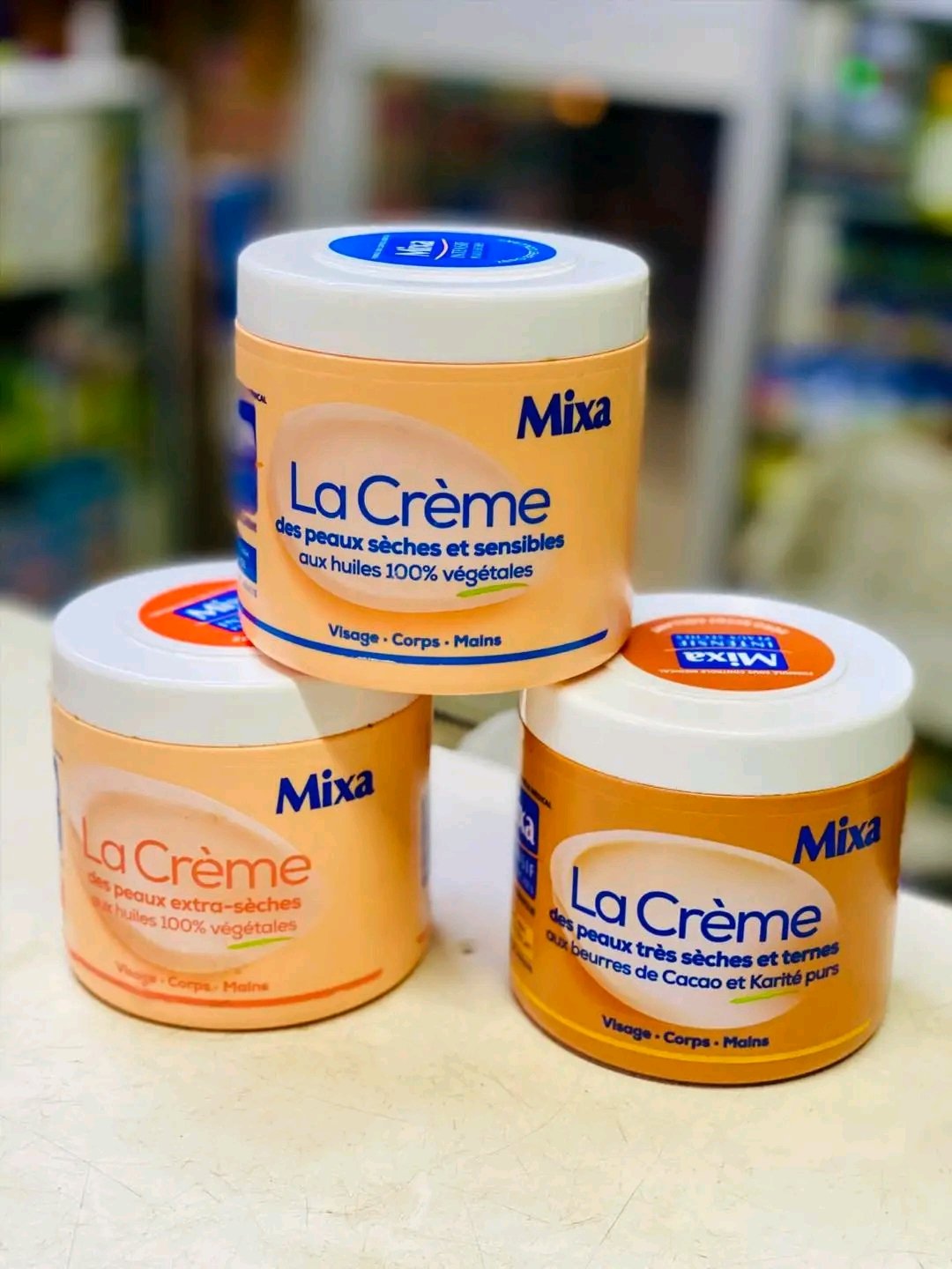 Laits de beauté, composition de laits, et livraison