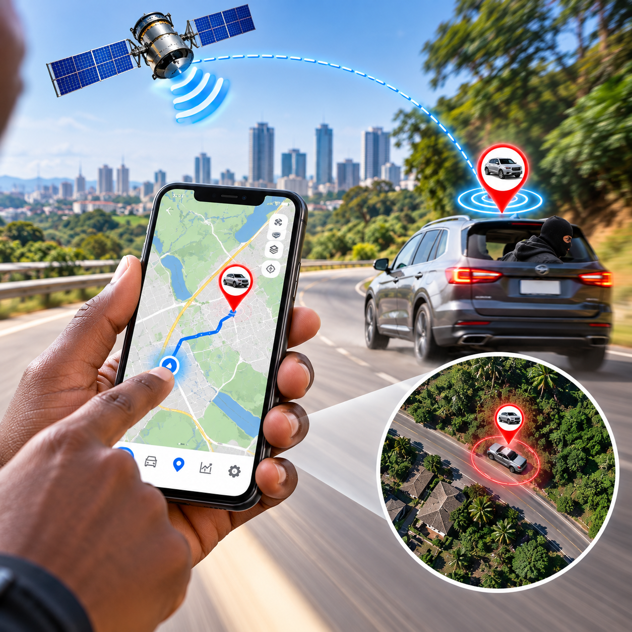 GPS Tracker GT06 – Kit complet