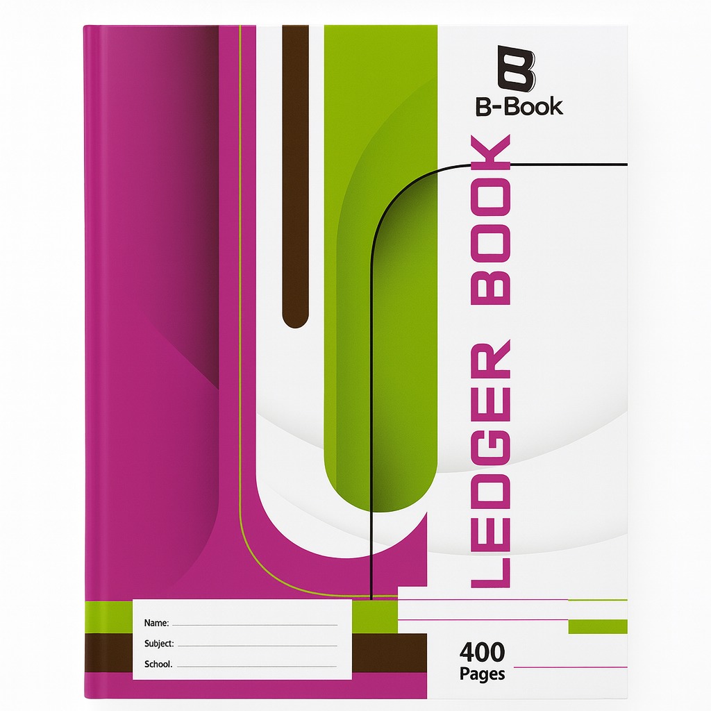 Cahier B-Book Ledger – 400 Pages