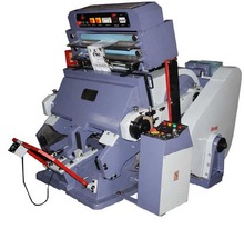 Latest Design Die Cutting Machine with Hot Foil Stamping Attachment