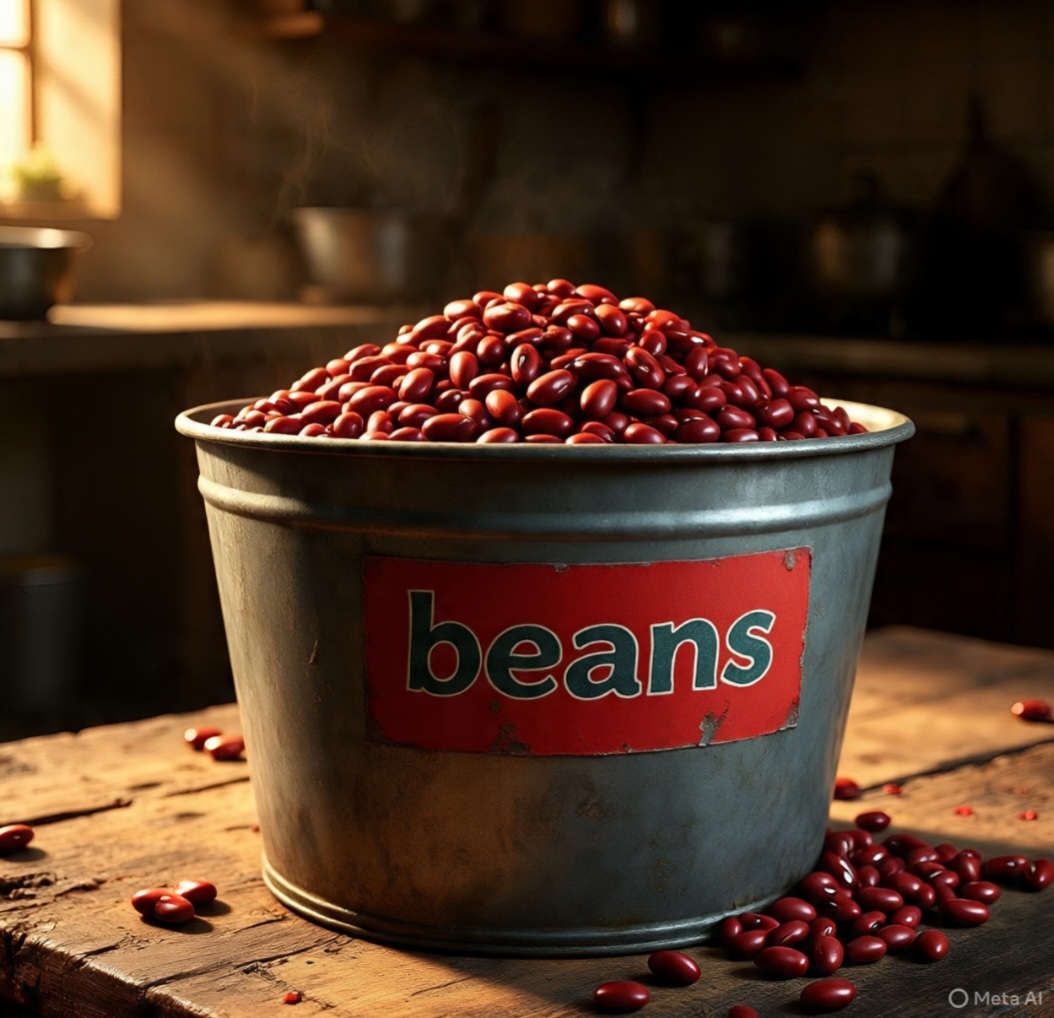 01 Seau de Haricot rouge 15L