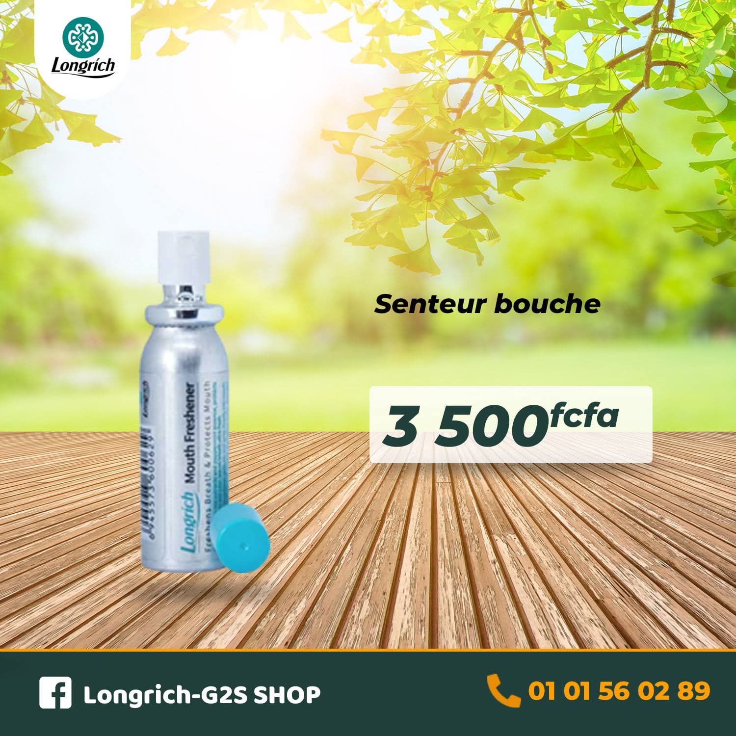 Pâte dentifrice longrich bio 200g