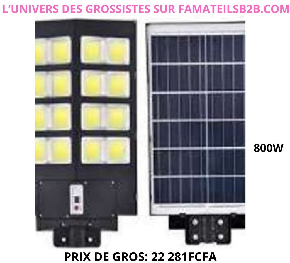 Lampadaire solaire 
