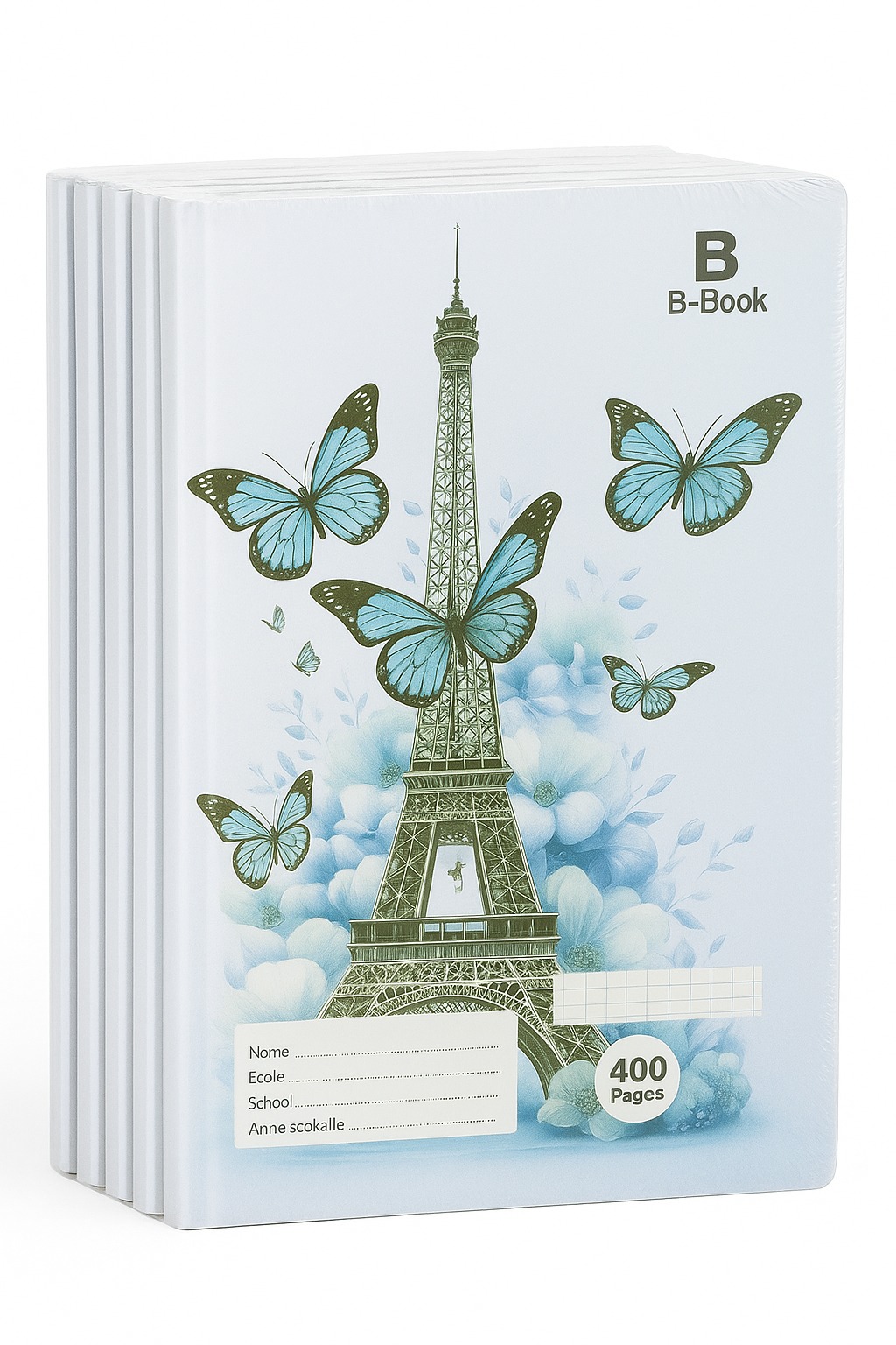 Paquet de Cahier B-Book – 400 Pages ?