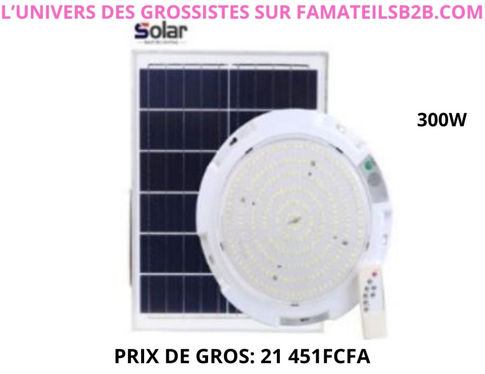 Plafonnier solaire