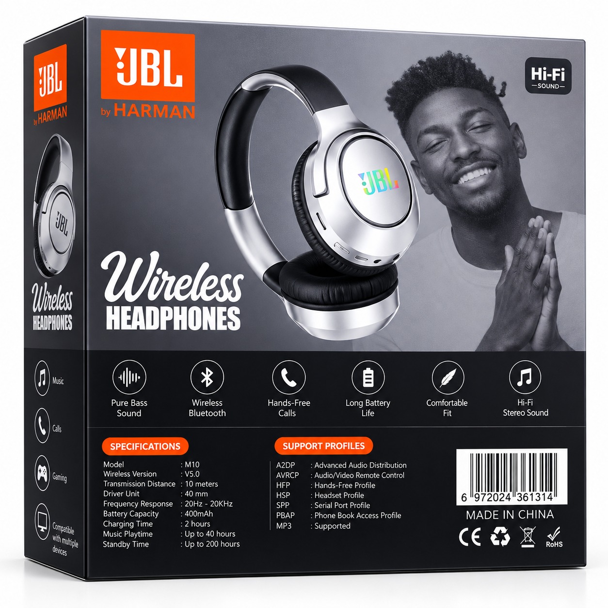 JBL M10 – Casque sans fil