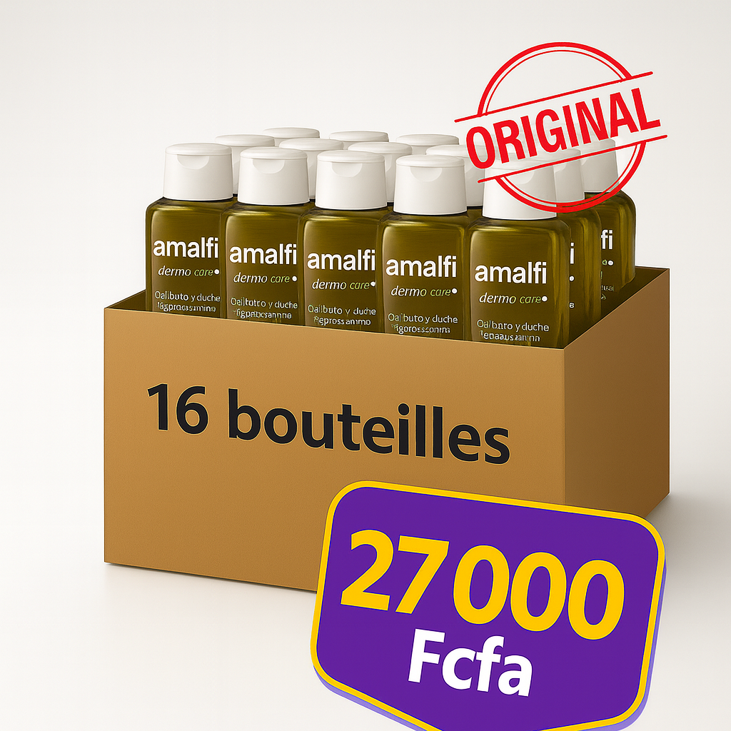 CARTON DE GEL DE BAIN AMALFI OLIVA (GROS)