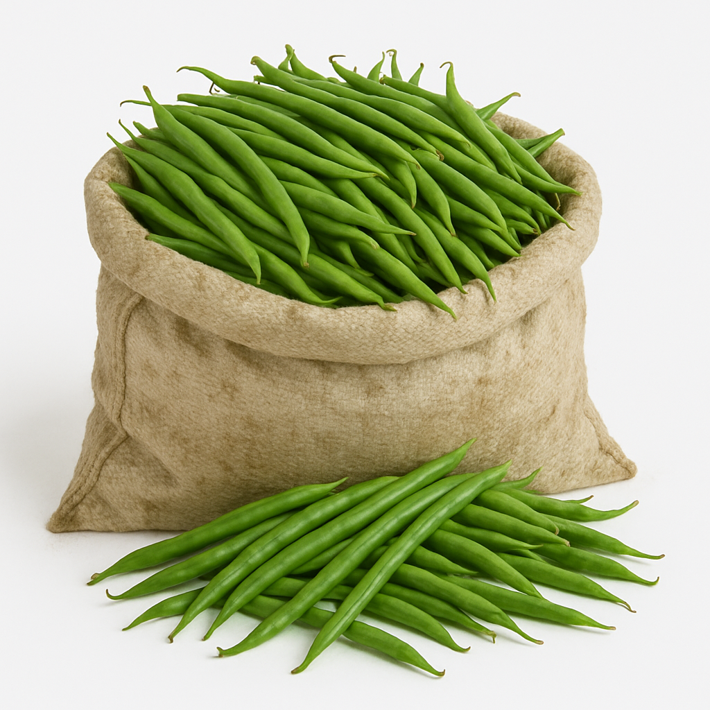 Haricots verts frais
