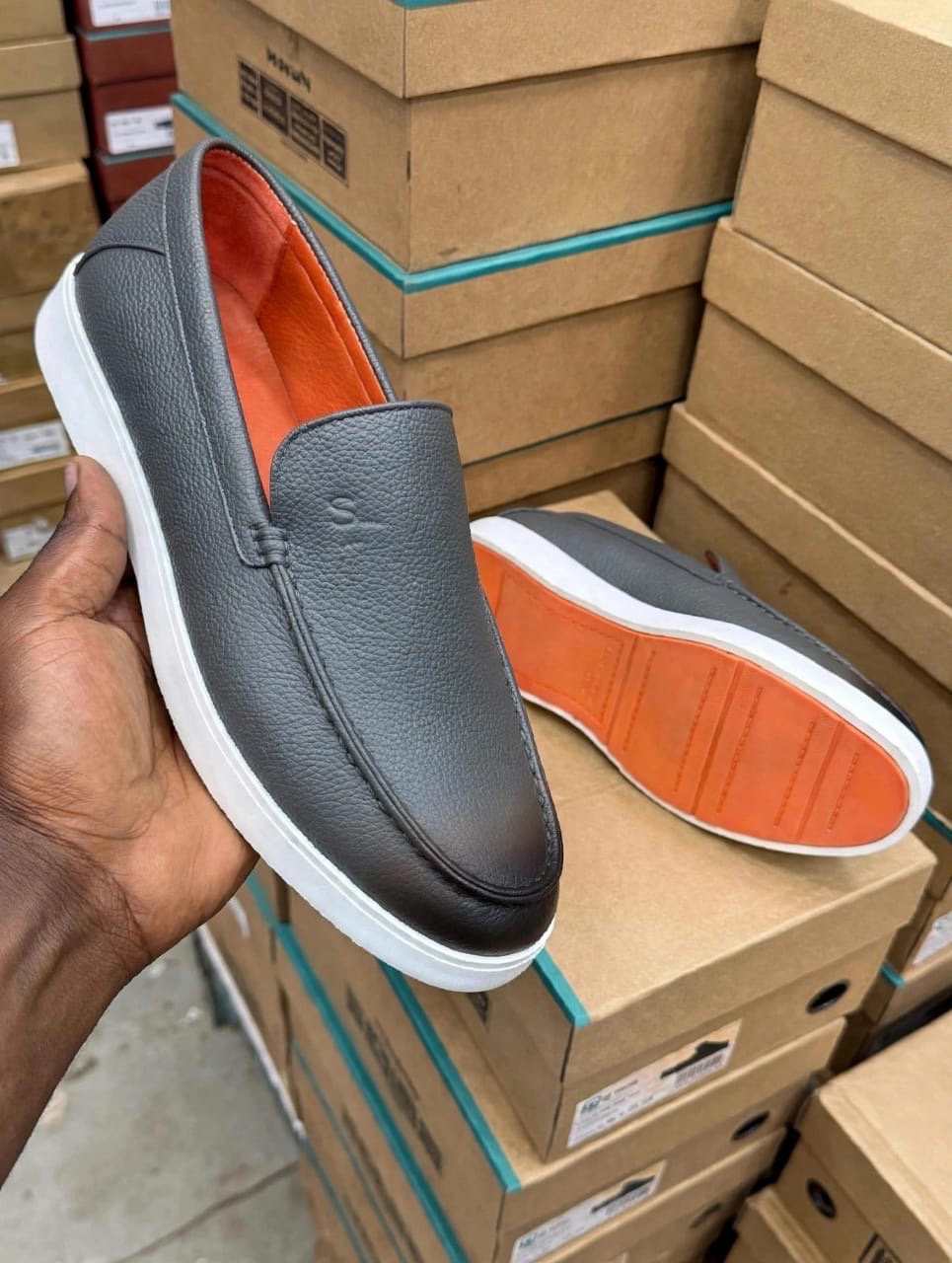 chaussure de Marque Santoni