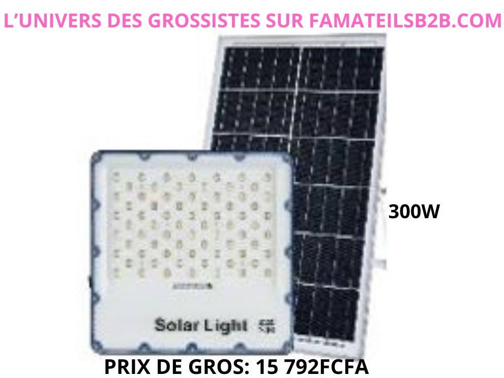 Projecteur solaire en aluminium