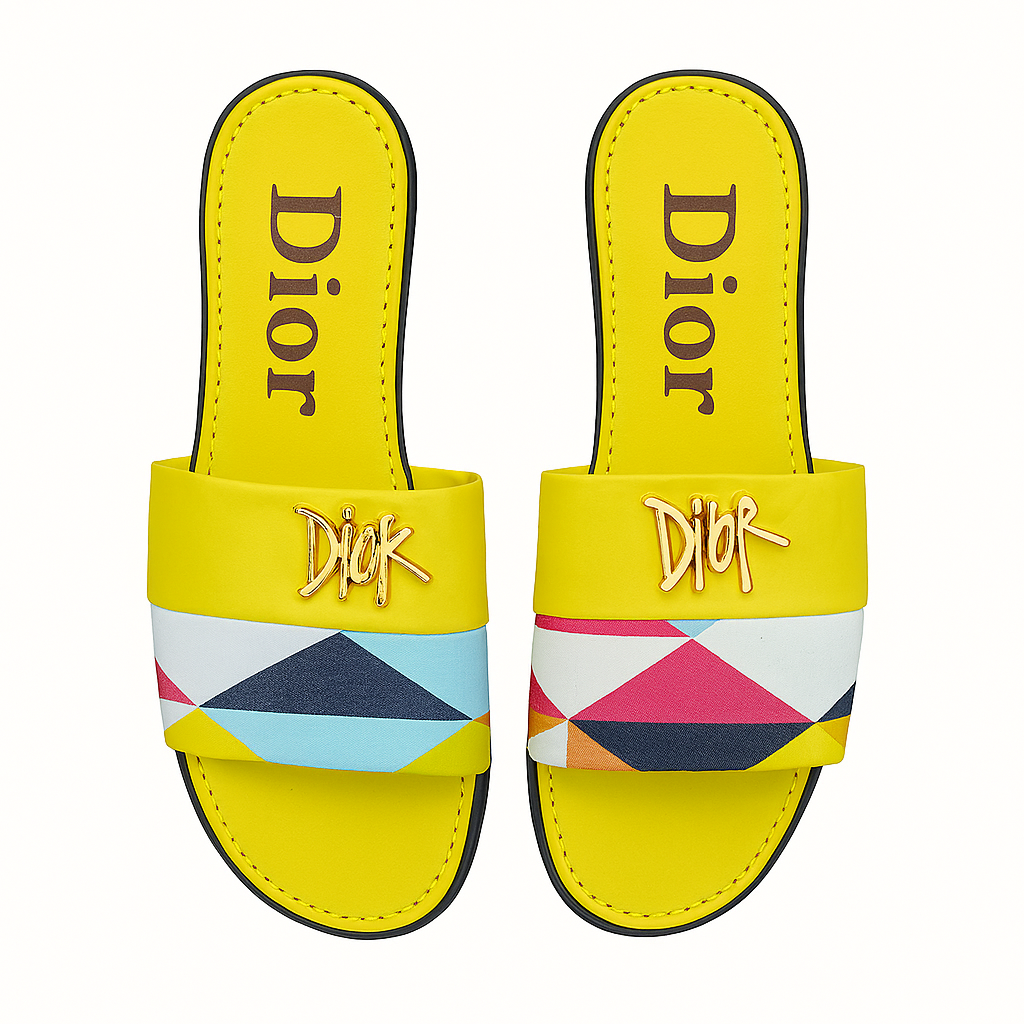 Women's "Dior" Pop Style Babouche - Colors and Energy ??