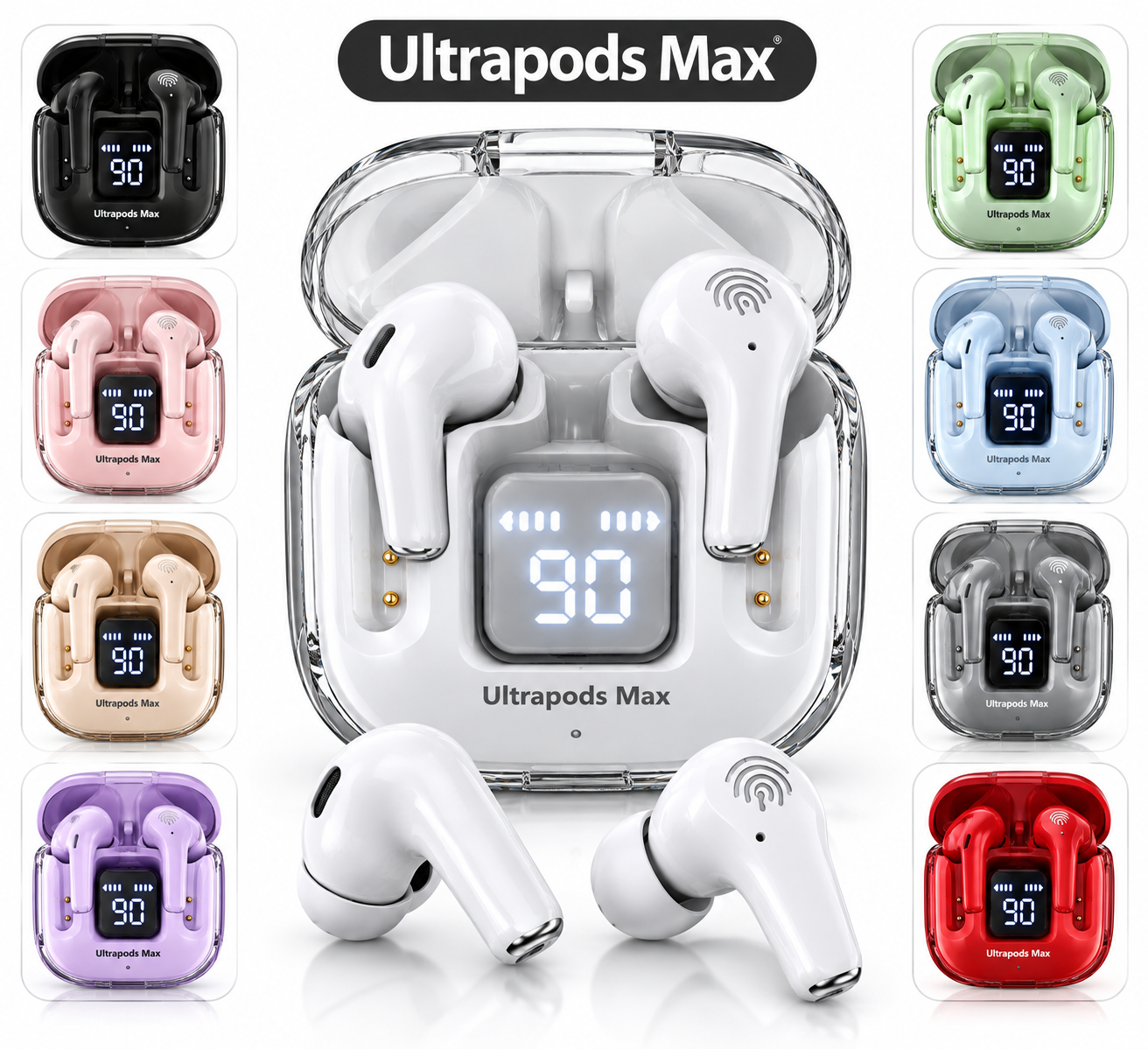 Ultrapods Max – Liberté sans fil et style coloré