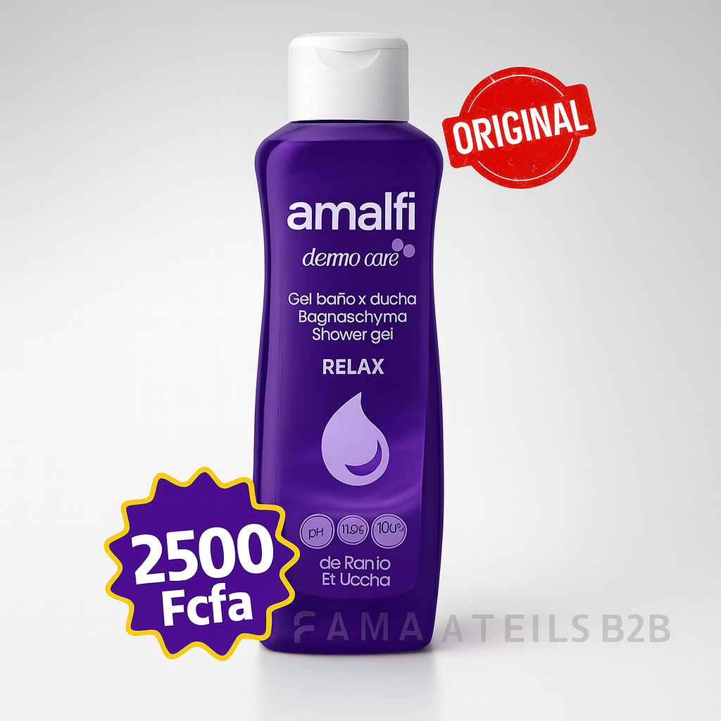 Gel de Bain Amalfi Relax (Carton de 12 bouteilles, Gros)